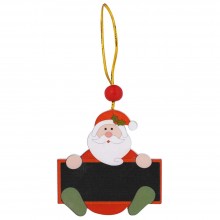 Елочная игрушка Message, с изображением Деда Мороза