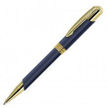 ADVOCATE, ручка шариковая, синий/золотистый, металл