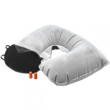 Набор дорожный "Комфорт": надувная подушка, повязка на глаза, беруши; подушка:42,5х28 см, повязка:19