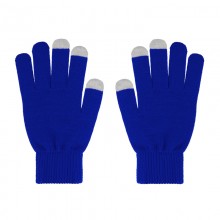 Перчатки мужские для работы с сенсорными экранами, синие