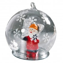 Новогодний шар с Дедом Морозом "Нефтяной магнат"