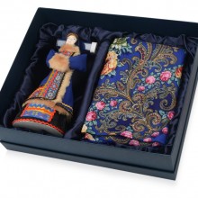 Подарочный набор «Марфа»: кукла, платок